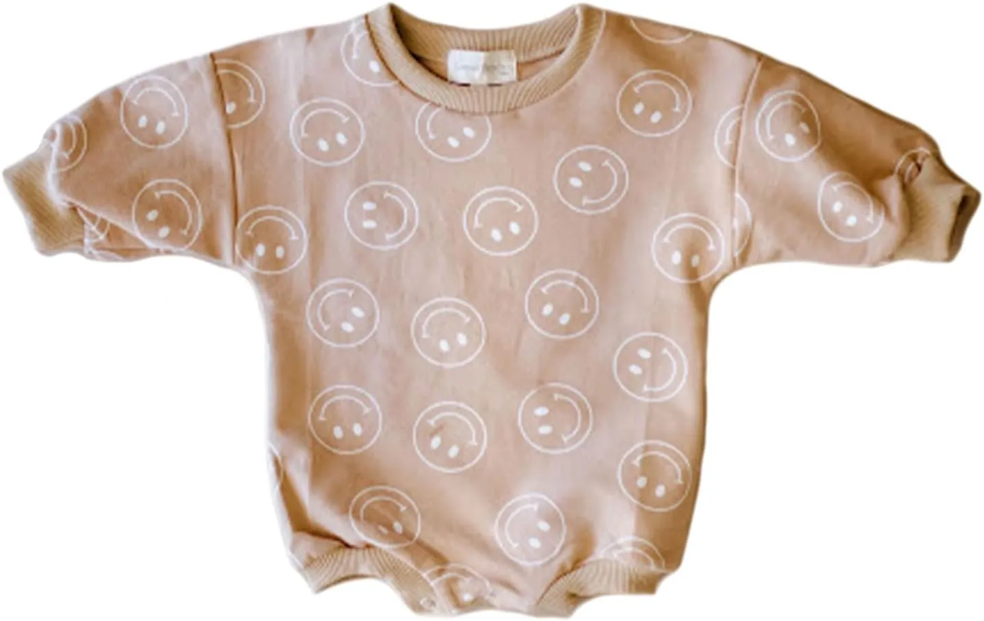 forever french Baby Sweatshirt Bubble Rompers | Newborns Infants & Toddlers | Onesie | Baby Boy/Girl Clothes | Snap Closure