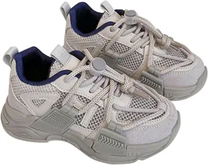 Girls Boys Sports Shoes Kids Fashion Athletic Running Walking Shoes Kids Non-Slip Tennis Basketball Sport Sneakers