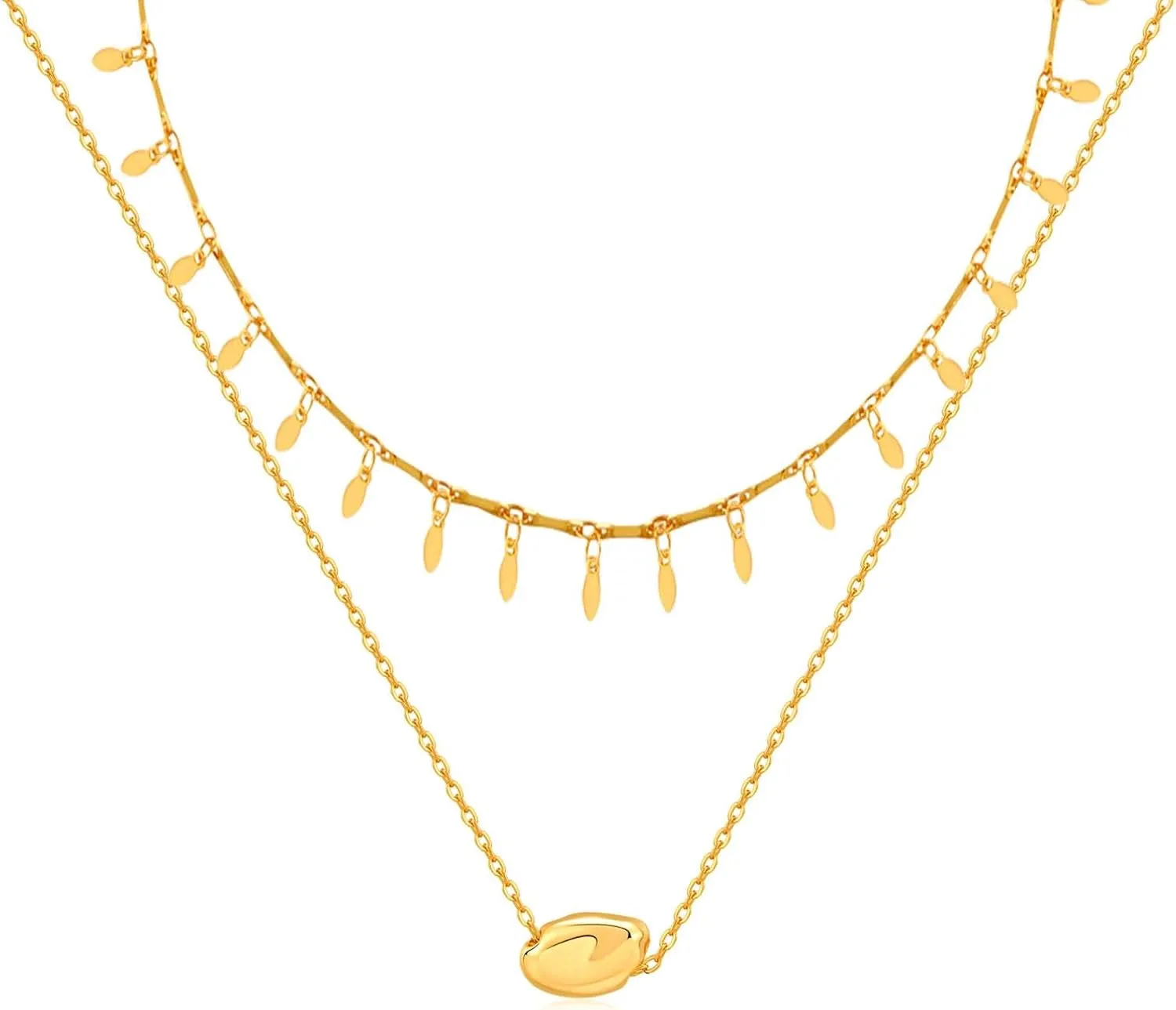 Gold Necklaces for Women-Gold Chokers Necklaces Romantiic Birthday Valentine's Day Mothers' Day Gifts