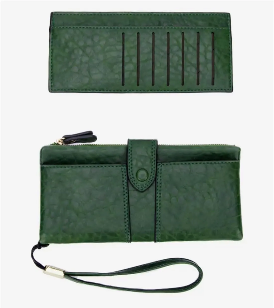 Handbags Women's Wallets Leather Money Clips Evening Bags Purses Pouches Business Card Cases(Brown)