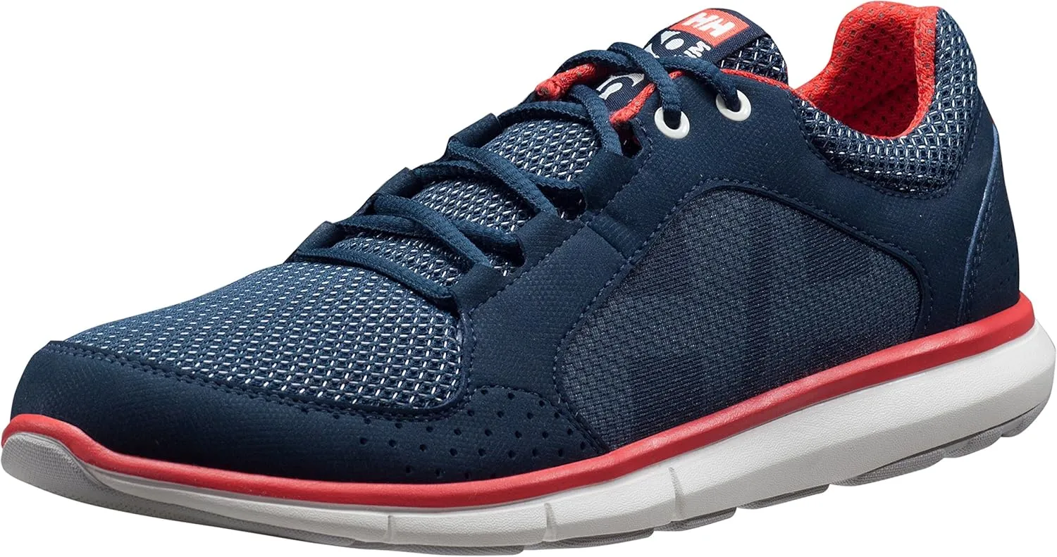 Helly-Hansen Ahiga V4 Sailing Sneakers for Women with Quick-Dry Construction, Eva Insole, and Rubber Outsole