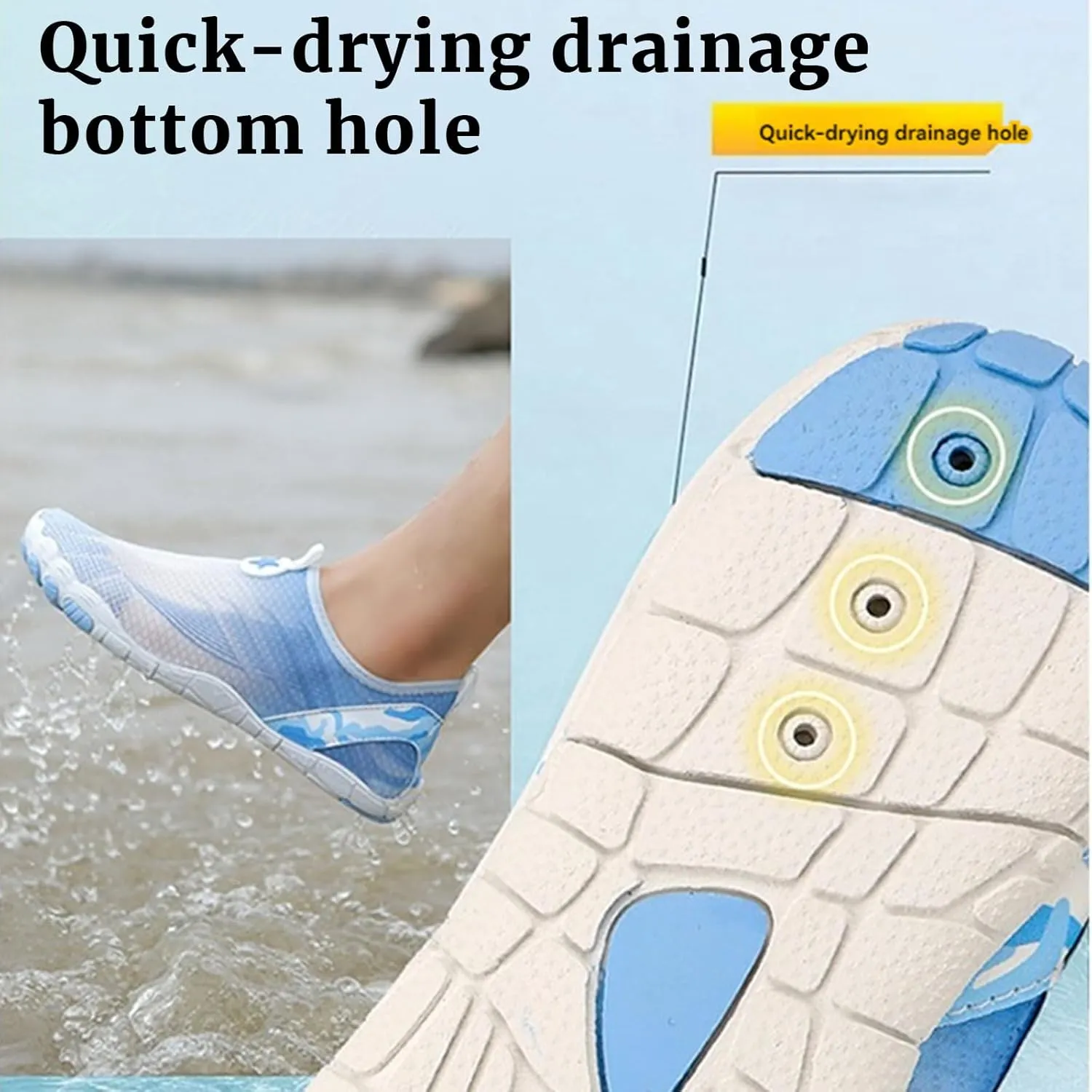 Hike Barefoot Shoes Womens Mens Footwear for Walking Hiking, Pro Barefoot Shoes Healthy & Non-Slip Wide Toe Box Breathable Beach Pool Swim Surfing Footwear