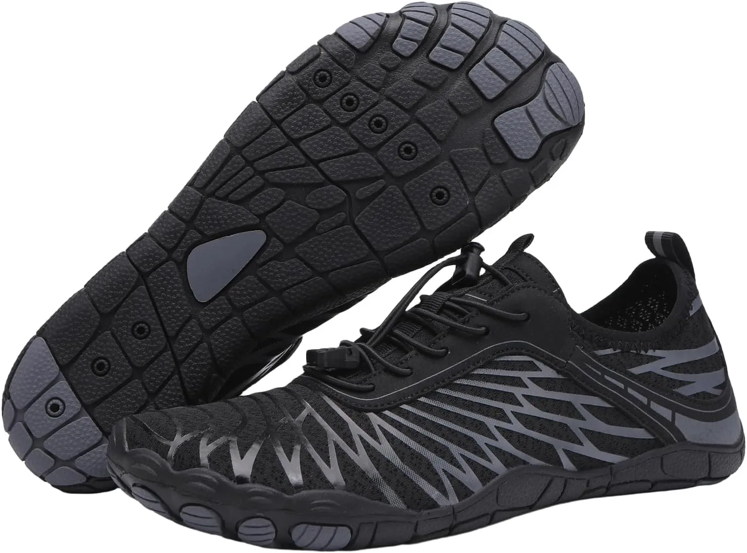Hike Barefoot Shoes Womens Mens Footwear for Walking Hiking, Pro Barefoot Shoes Healthy & Non-Slip Wide Toe Box Breathable Beach Pool Swim Surfing Footwear
