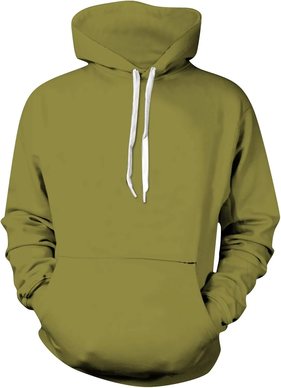 Hoodies for Men 2024 Men's Fleece Pullover Hoodie Loose Fit Ultra Soft Hooded Sweatshirt with Pockets