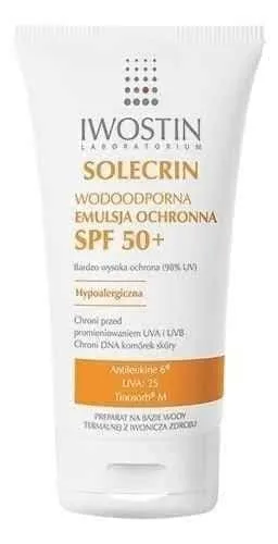IWOSTIN Solecrin SPF50   protective emulsion 100ml