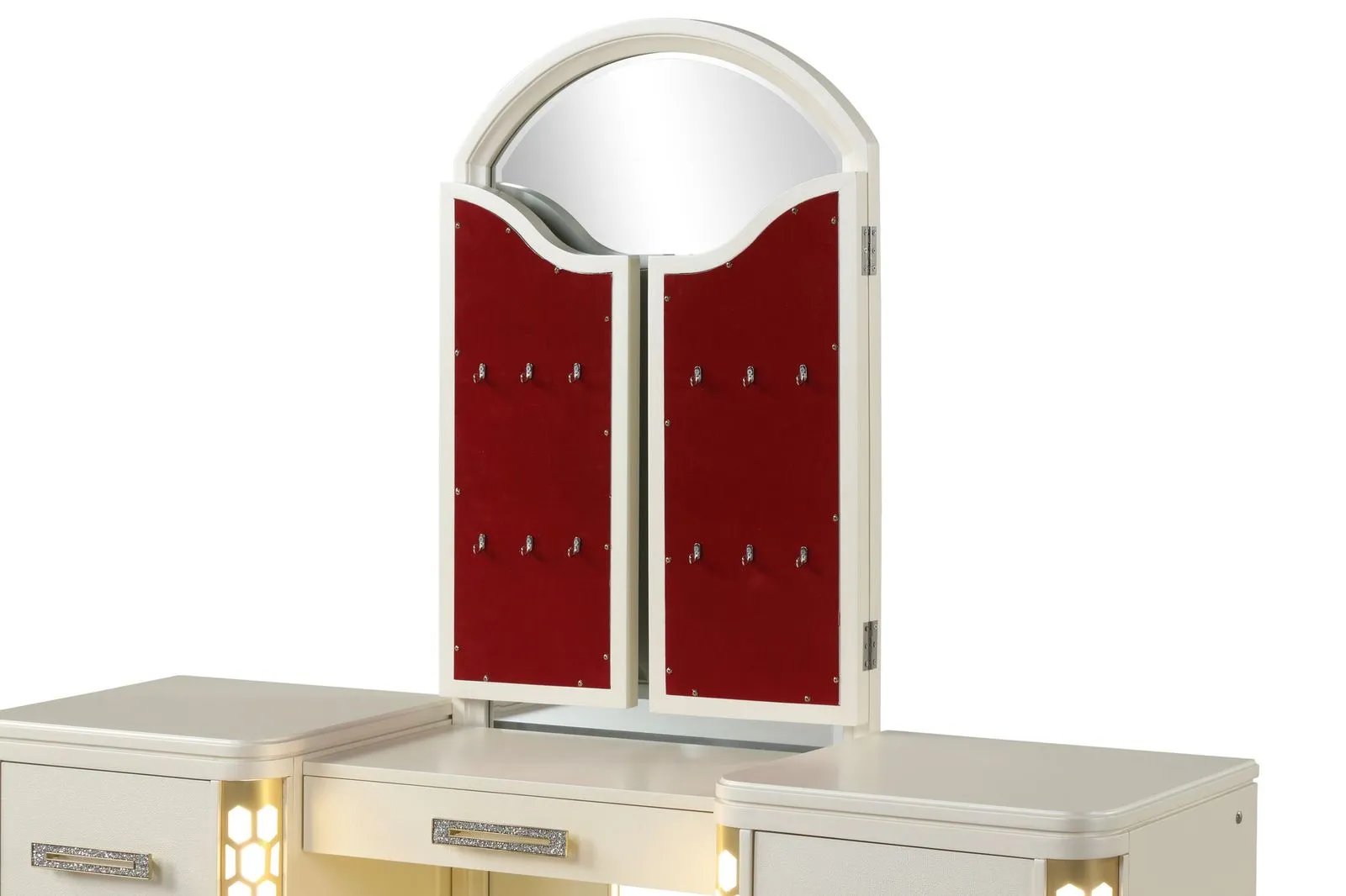 Jasmine Vanity Set - Stylish Makeup Vanity Set