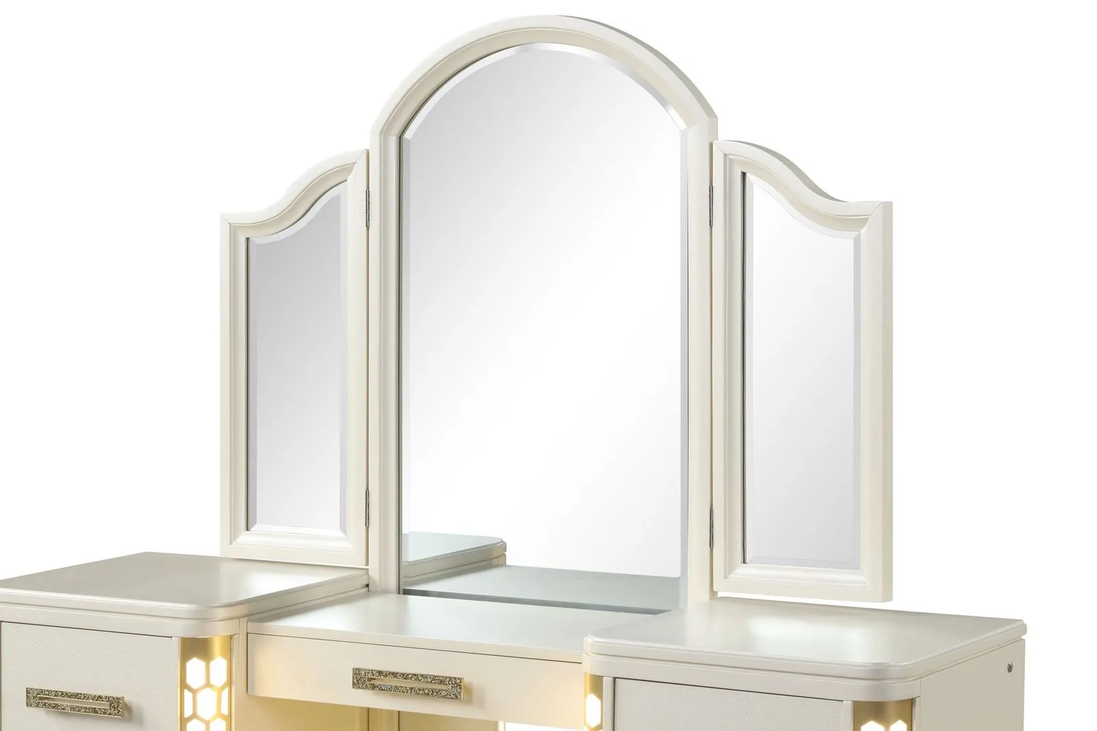 Jasmine Vanity Set - Stylish Makeup Vanity Set