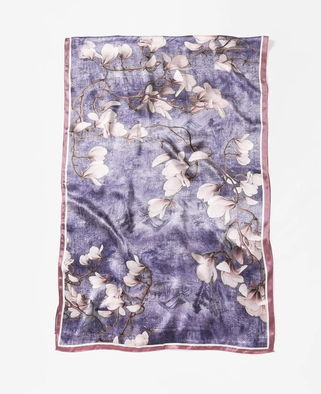 Jeelow 100% Mulberry Pure Real Silk Scarf Lightweight Chiffon Shawls And Wraps Sheer For Women Oblong