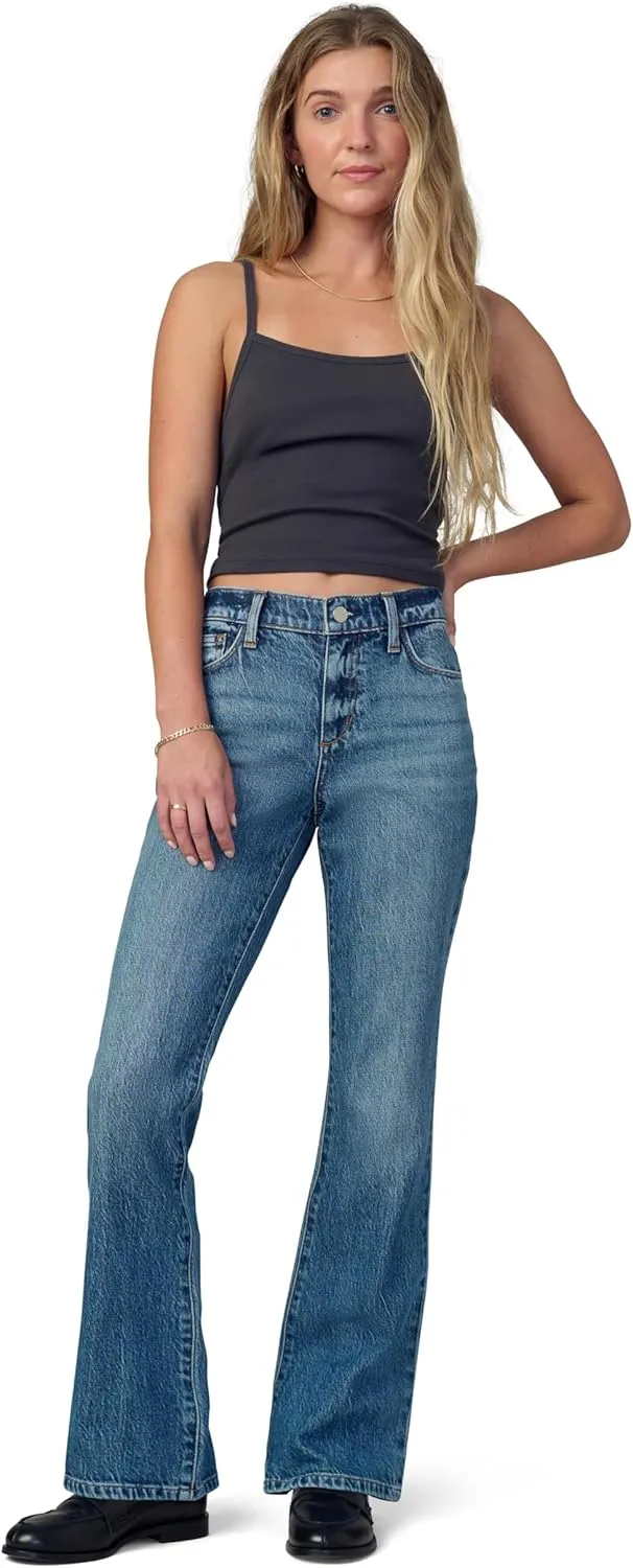 Joe's Women's The Provocateur Petite Mid Rise Bootcut Jean