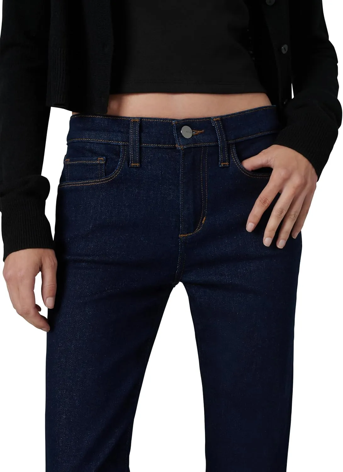 Joe's Women's The Provocateur Petite Mid Rise Bootcut Jean