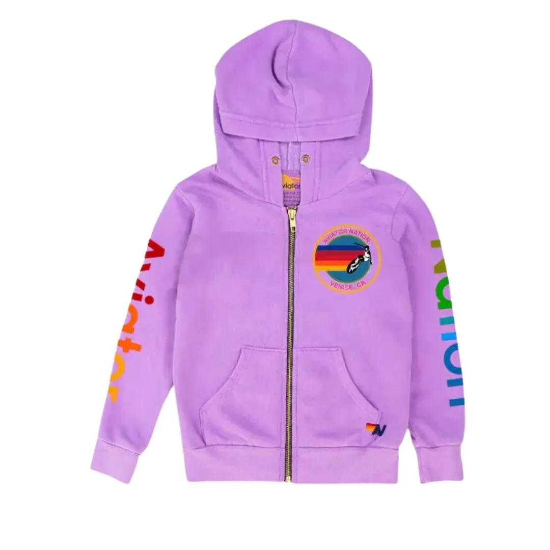 Kids Aviator Nation Zip Hoodie
