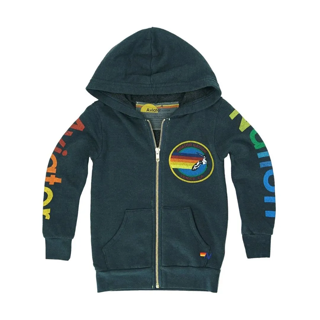 Kids Aviator Nation Zip Hoodie