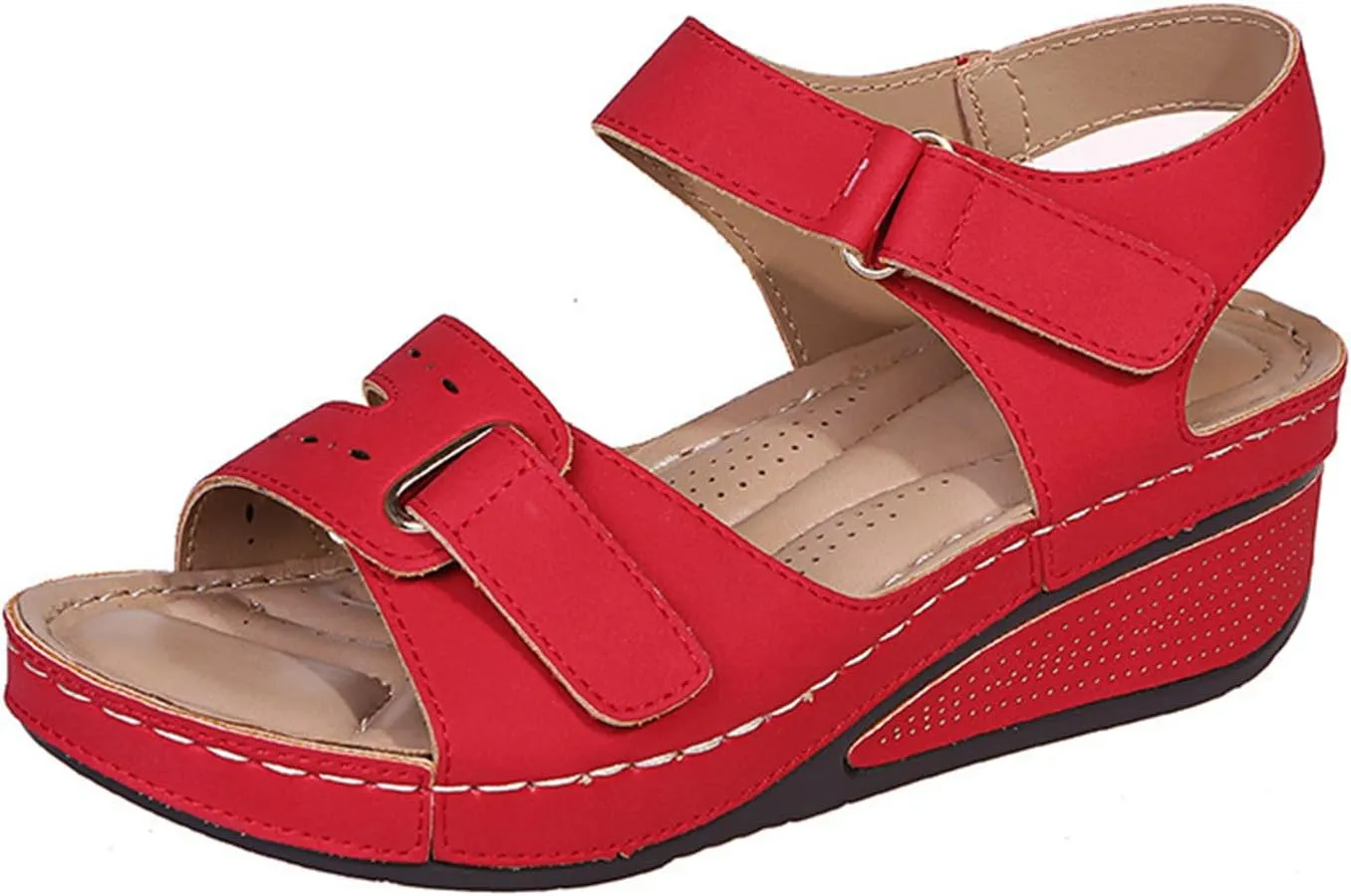 Ladmiple Orthopedic Sandals For Women Wide Width Comfortable Flip Flops with Arch Support Dressy Summer Orthotic Slides