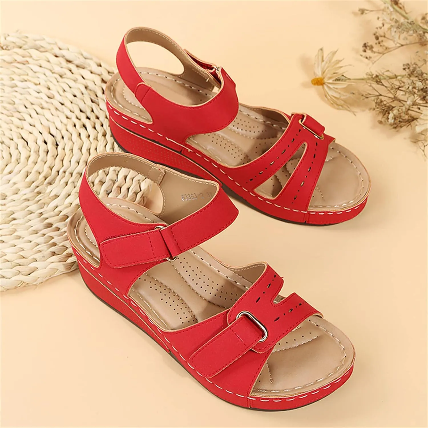 Ladmiple Orthopedic Sandals For Women Wide Width Comfortable Flip Flops with Arch Support Dressy Summer Orthotic Slides