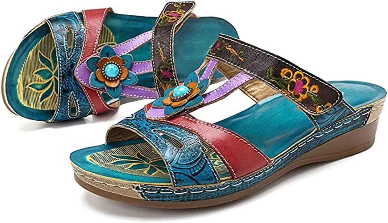 Ladmiple Orthotic Dress Sandals For Women With Arch Support Comfortable Orthopedic Flip Flops Summer Cute Walking Slides