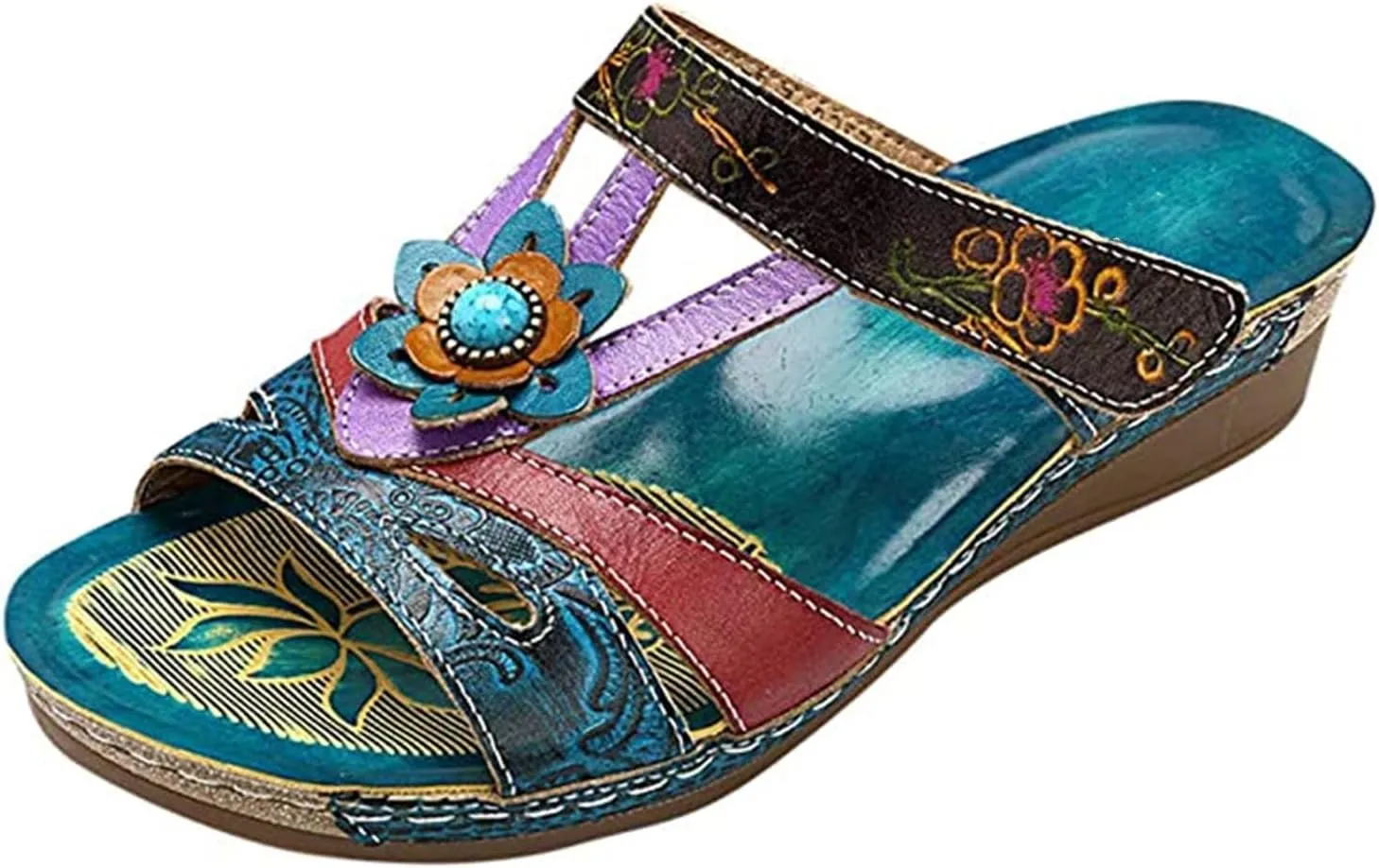 Ladmiple Orthotic Dress Sandals For Women With Arch Support Comfortable Orthopedic Flip Flops Summer Cute Walking Slides