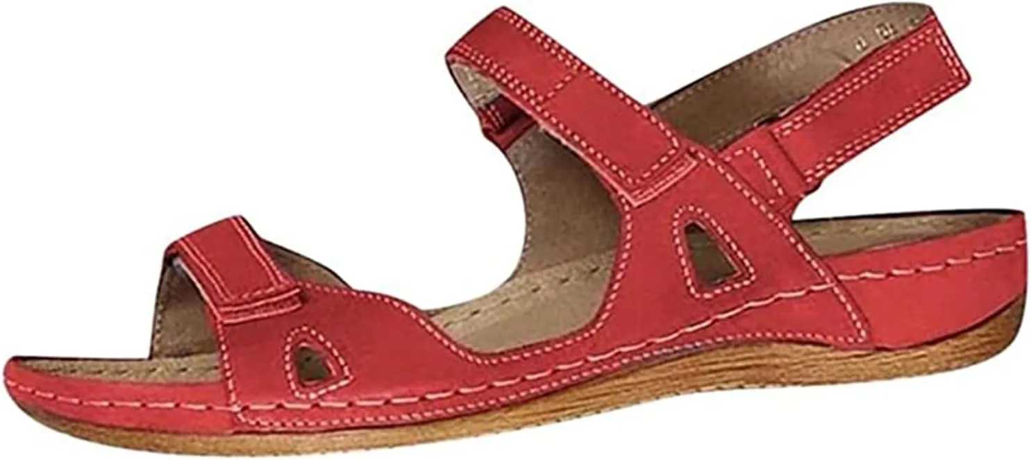 Ladmiple Orthotic Sandals For Women Wide Width Comfortable Walking Summer Orthopedic Slides Flip Flops with Arch Support