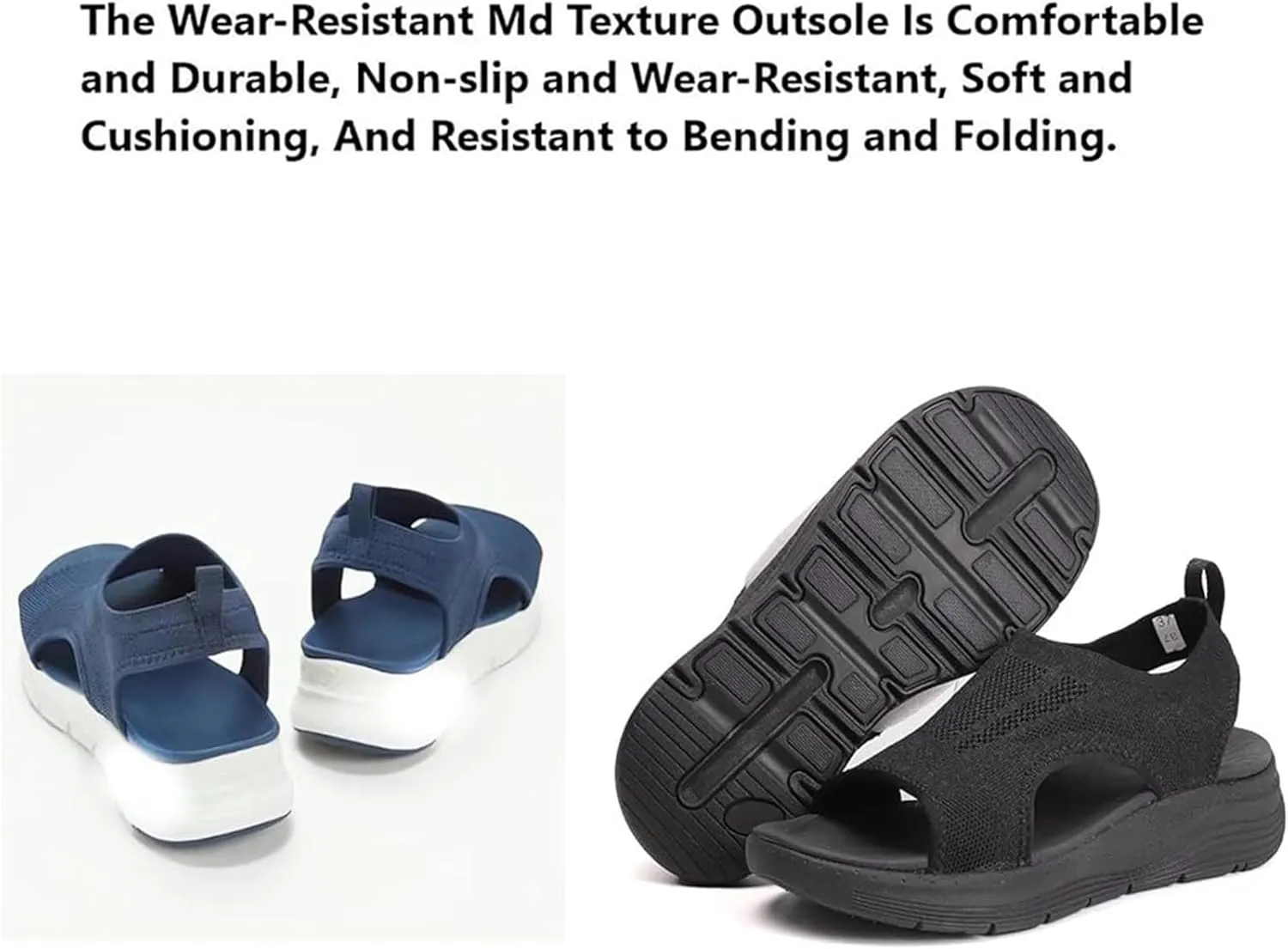 Ladmiple Sandals Women Comfortable Walking Orthopedic Sandals Arch Support Slides Slippers for Plantar Fasciitis Summer Shoes