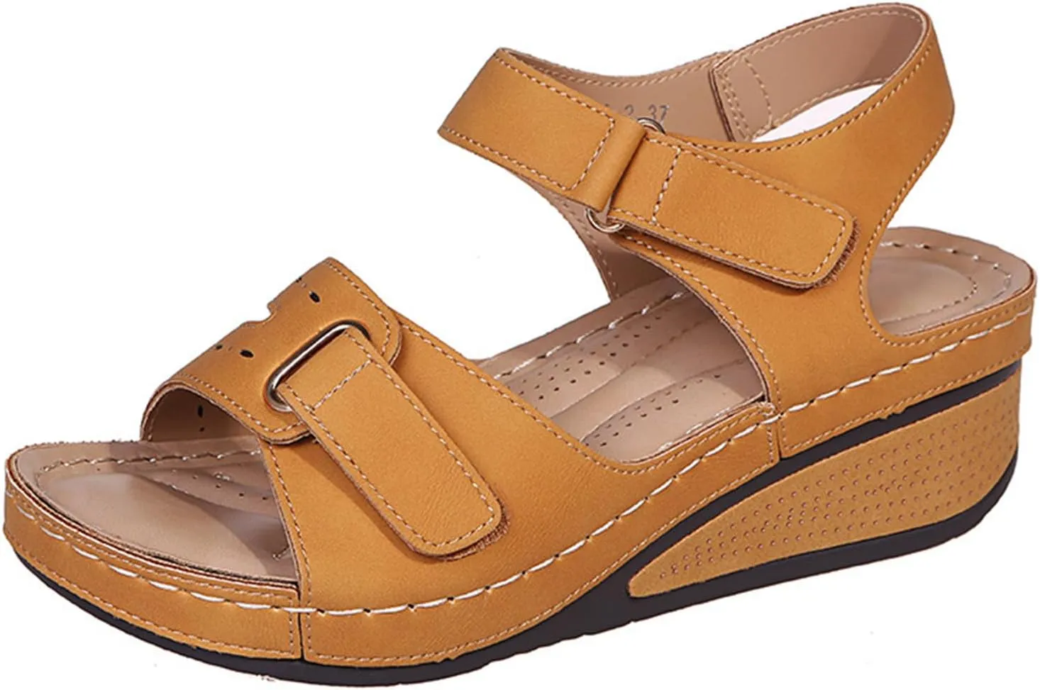 Ladmiple Women's Sandals Comfortable Dressy Orthotic Walking Slides Open Toe Arch Support Summer Orthopedic Flip Flops 2024