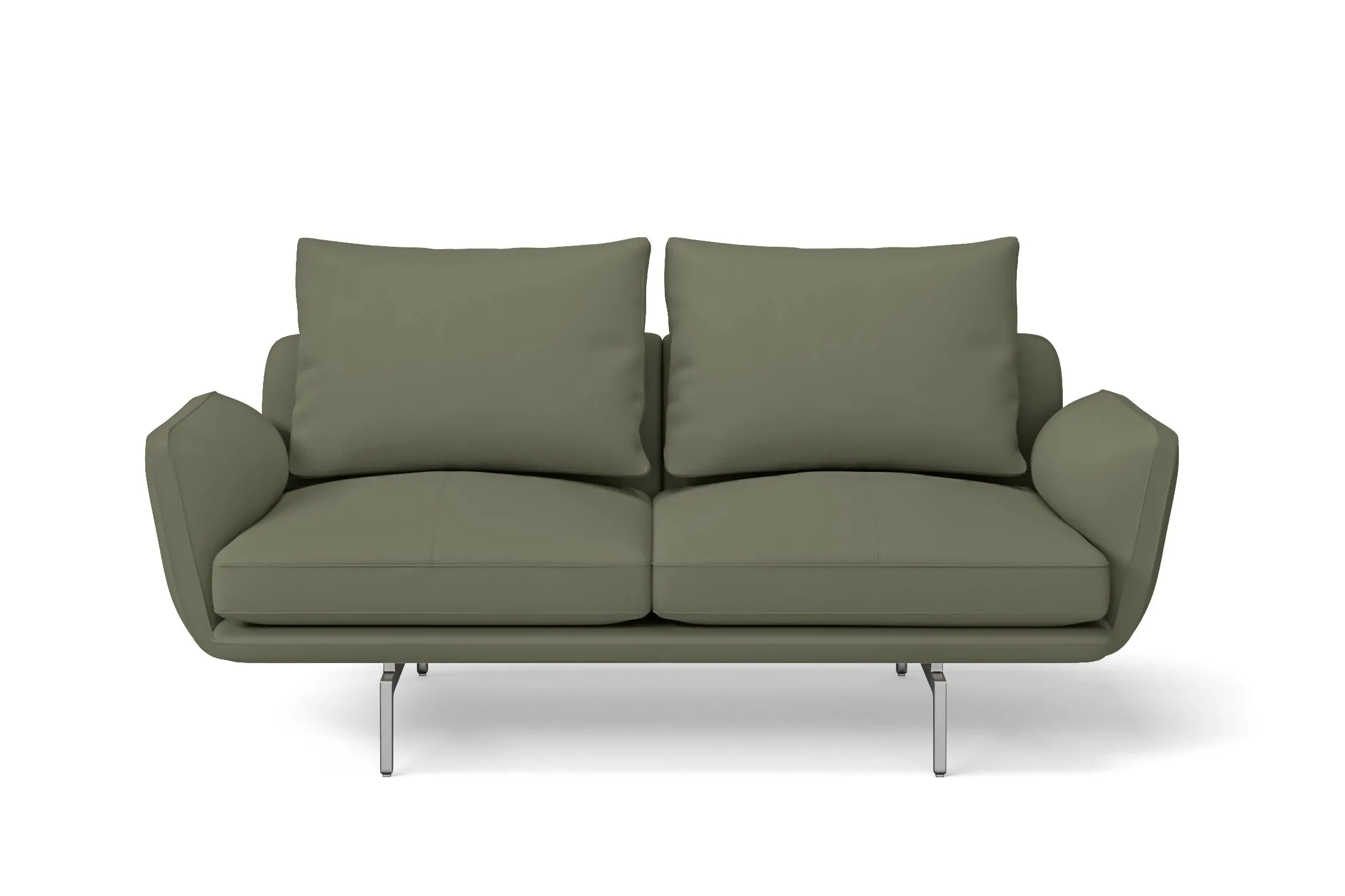 Legnano 2 Seater Sofa Sage Leather