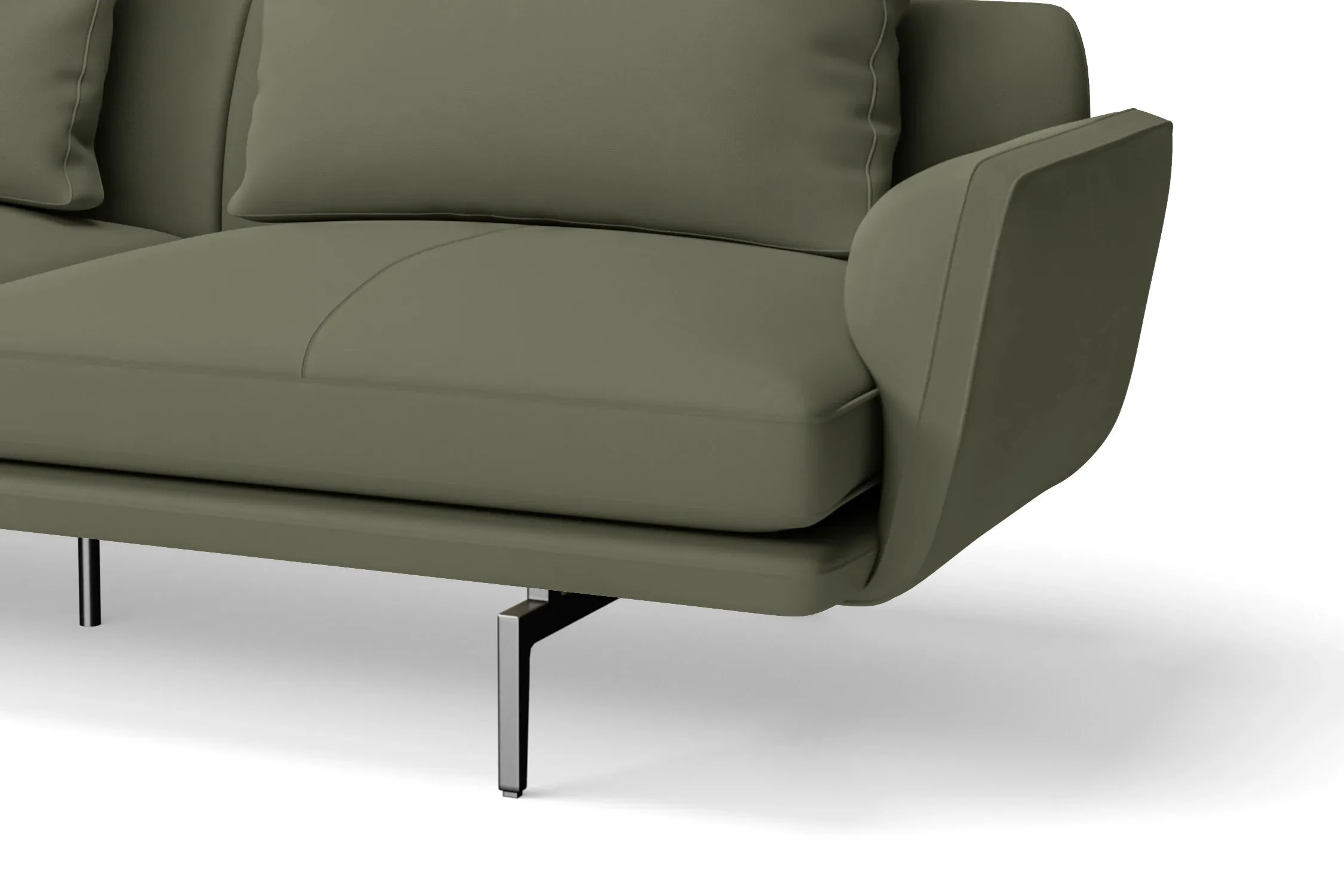 Legnano 2 Seater Sofa Sage Leather