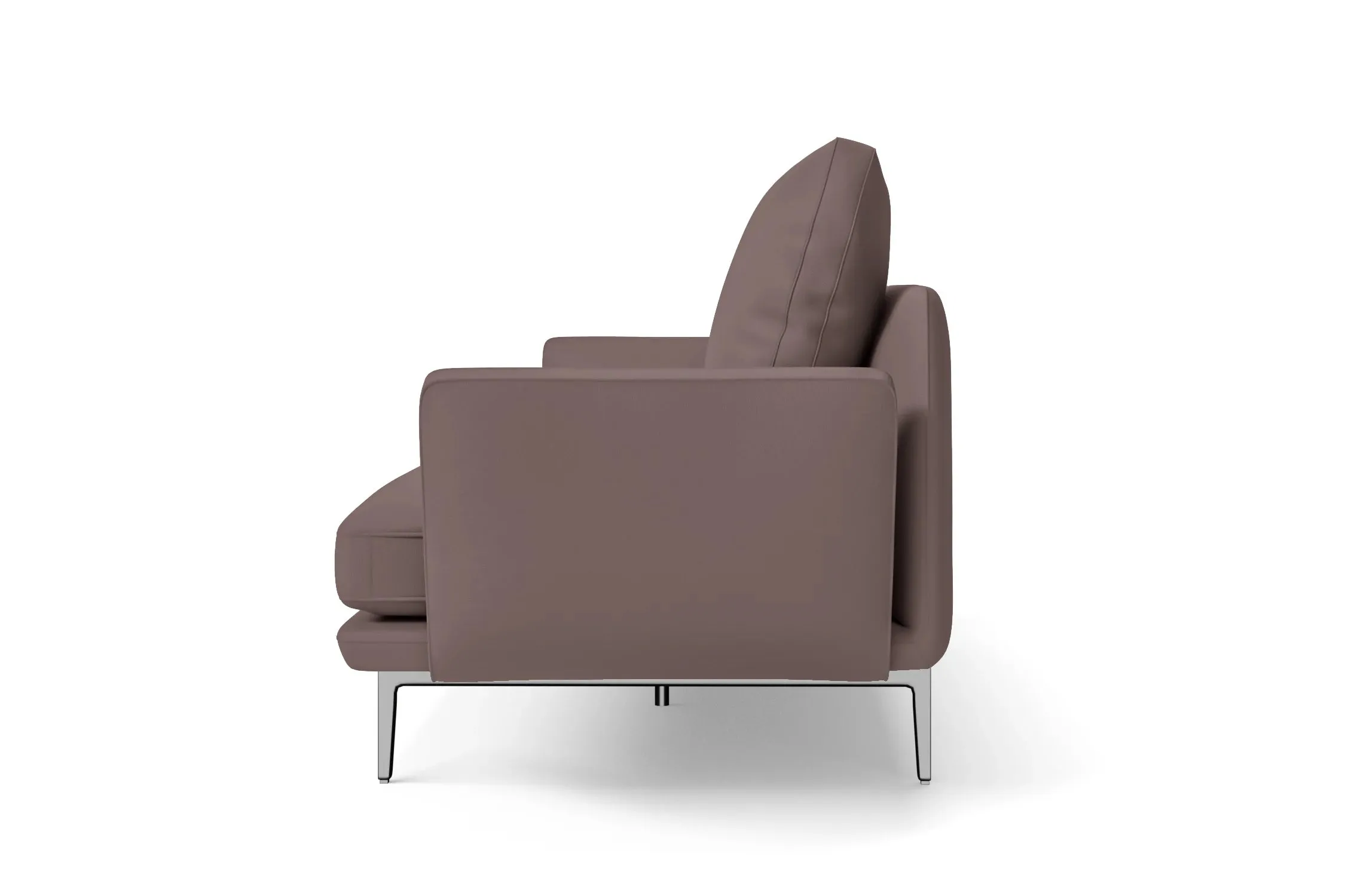 Legnano 3 Seater Sofa Rose Taupe Leather