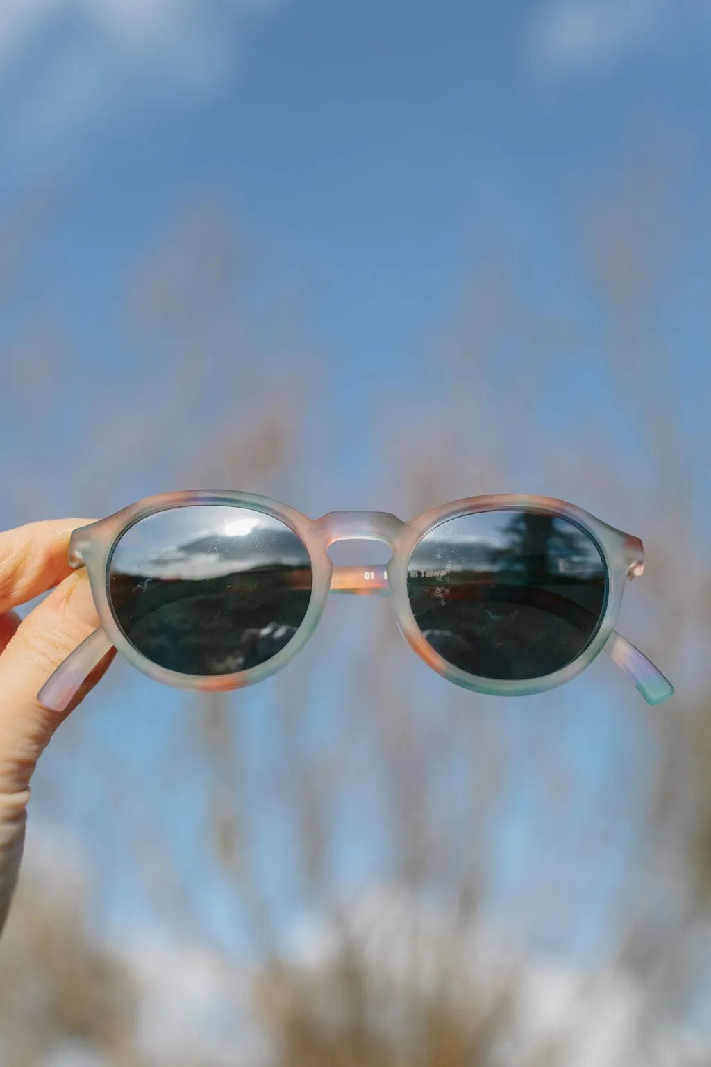 Limited Edition | Kids Polarized Sunglasses 5  years - Easton | Faded Rainbow
