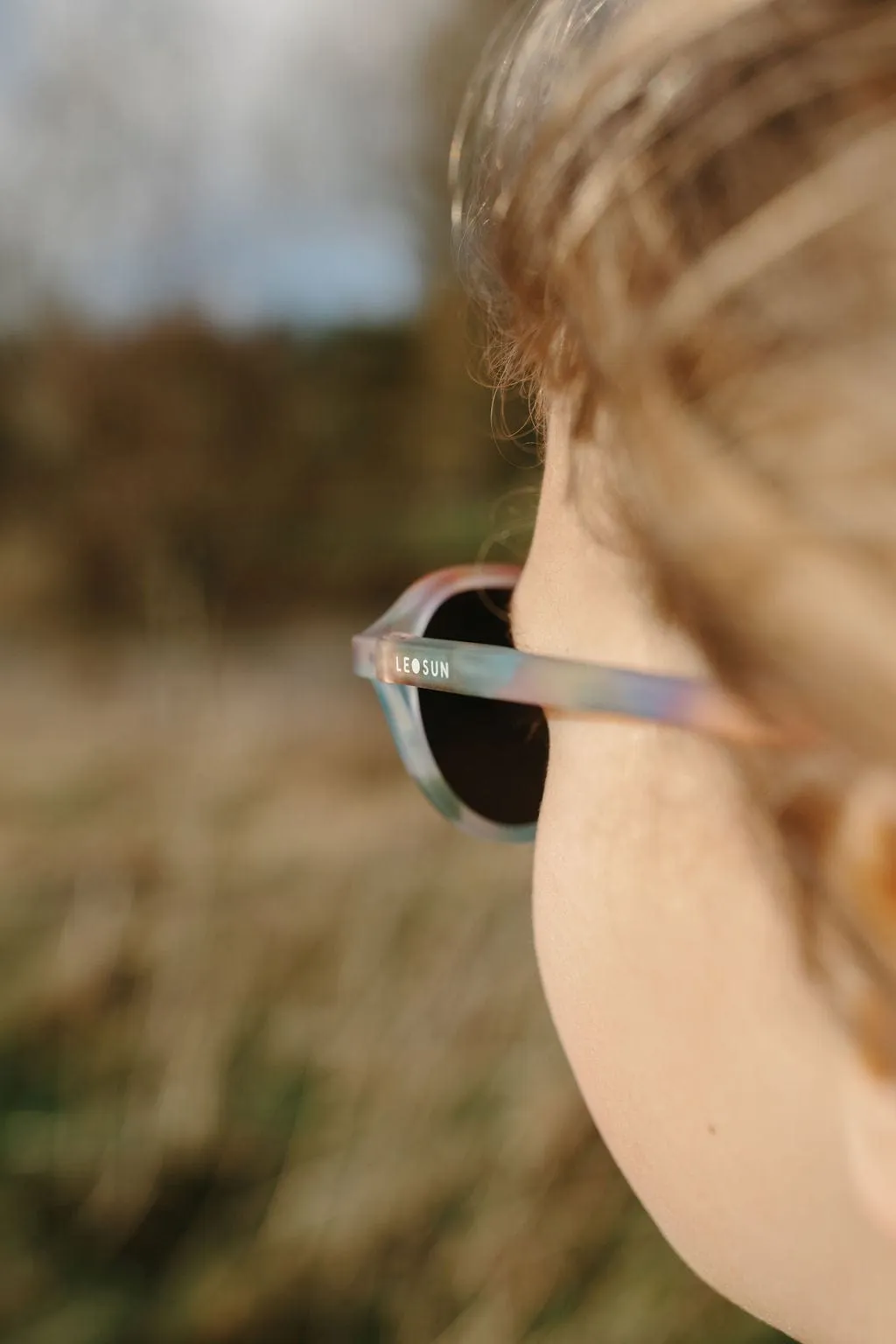 Limited Edition | Kids Polarized Sunglasses 5  years - Easton | Faded Rainbow