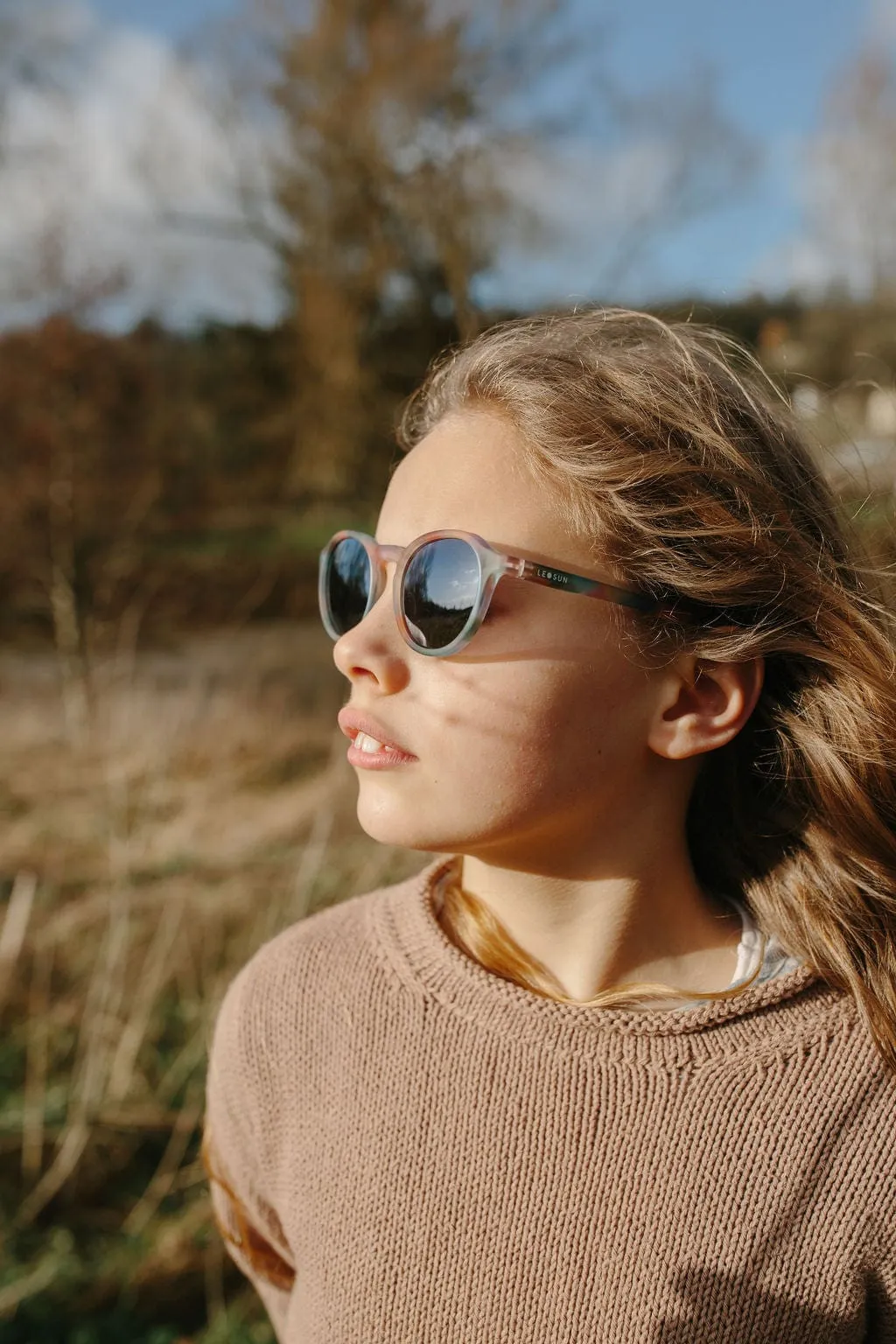 Limited Edition | Kids Polarized Sunglasses 5  years - Easton | Faded Rainbow