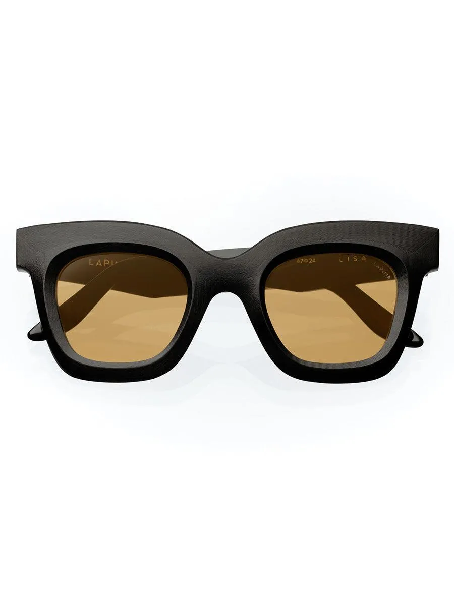 Lisa Natural Black Vintage sunglasses