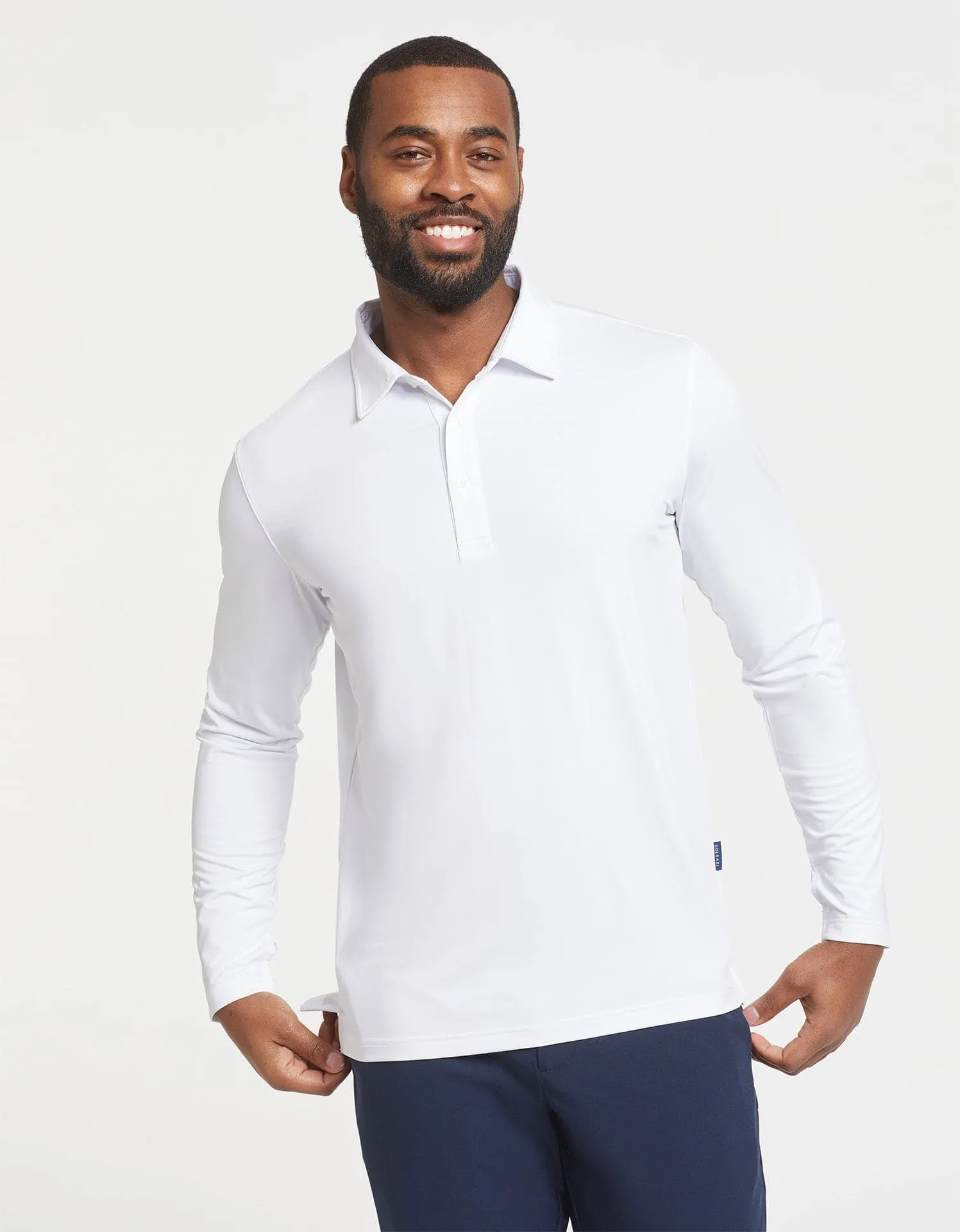 Long Sleeve Polo Shirt UPF50  Active Collection