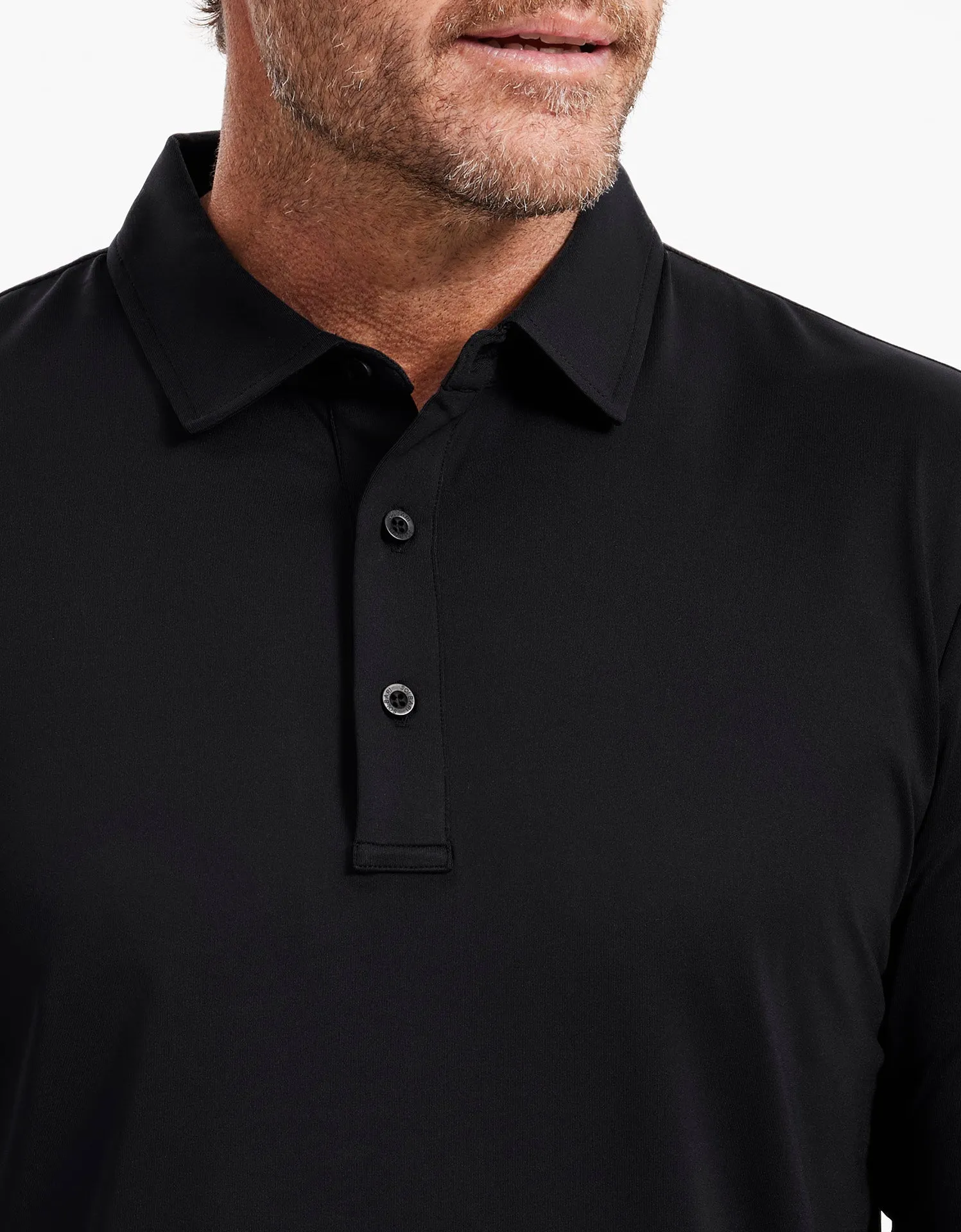 Long Sleeve Polo Shirt UPF50  Active Collection