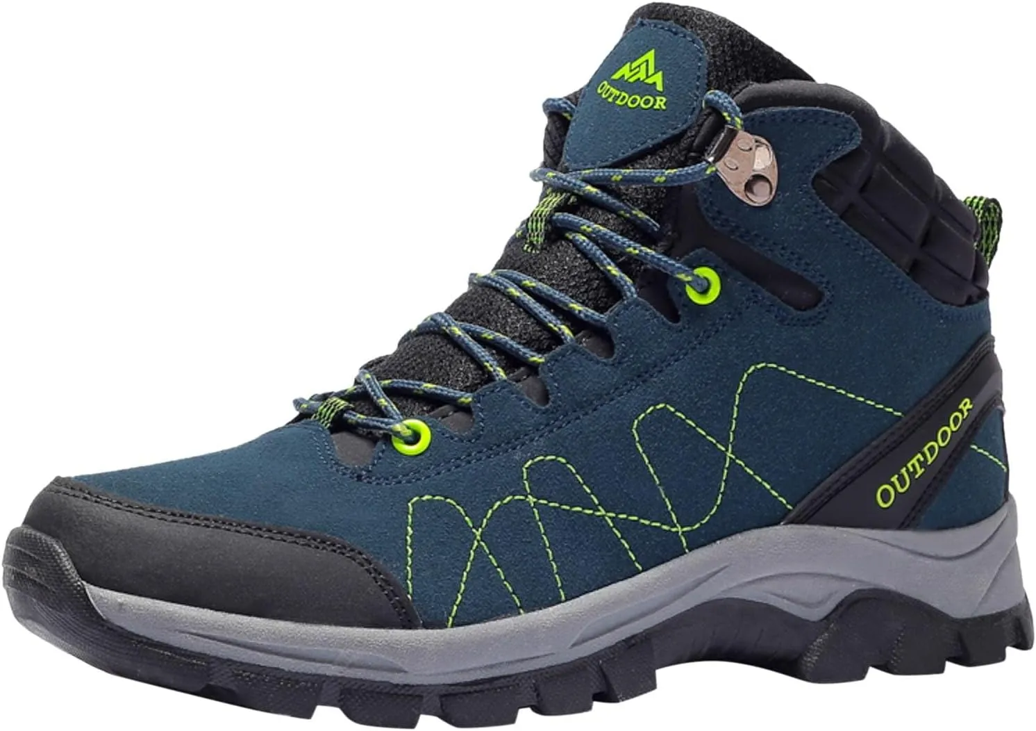 Men Shoes Couple Hiking Shoes Fashion Thick Sole Outdoor Mountaineering Sneakers Lightweight Walking Boots Men