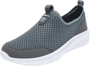 Mens Athletic Shoes Men's Sneakers Tennis Shoe for Men Slip on Shoe for Men Mesh Breathable Sneaker