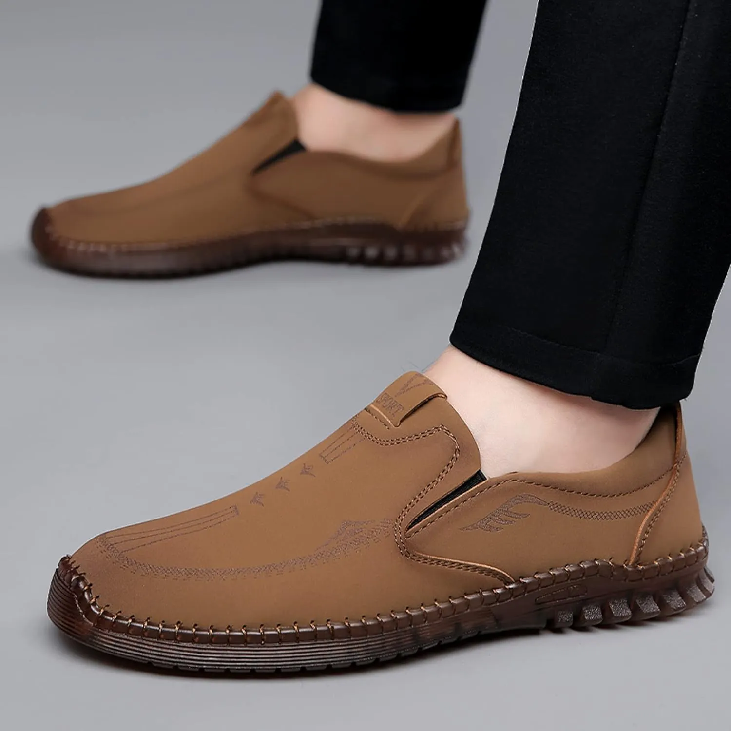 Men's Shoes Men's Fashion Sneakers Slip on Shoe for Men Walking Shoe for Men Lightweight Running Trail Sneaker