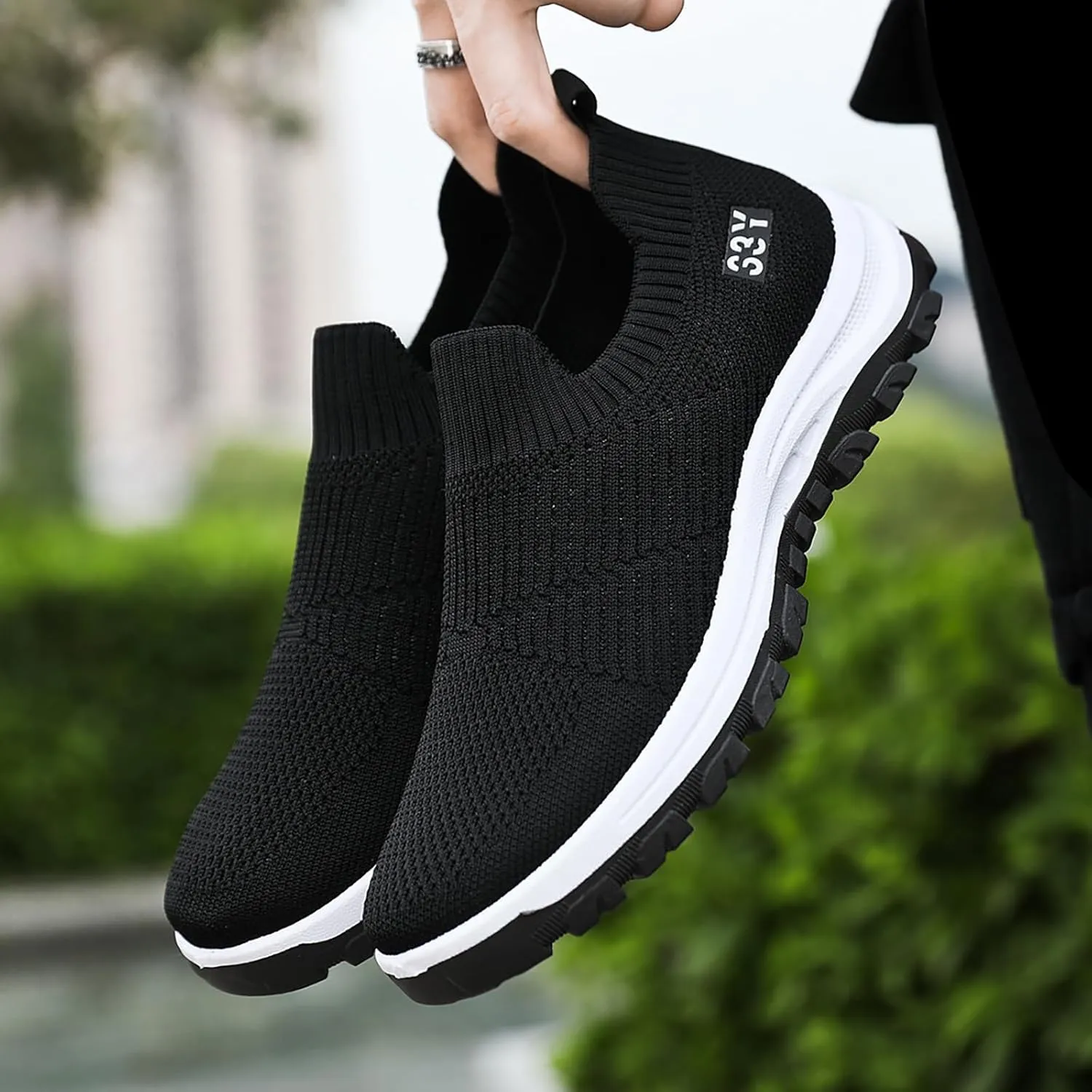 Mens Slip on Shoes Men's Sneakers Shoe for Men Tennis Shoe for Men Running Trail Lightweight Sneaker