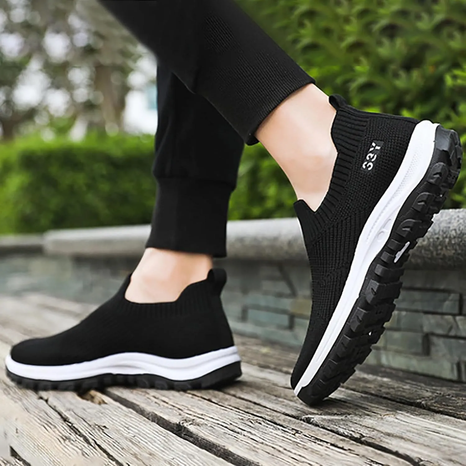 Mens Slip on Shoes Men's Sneakers Shoe for Men Tennis Shoe for Men Running Trail Lightweight Sneaker