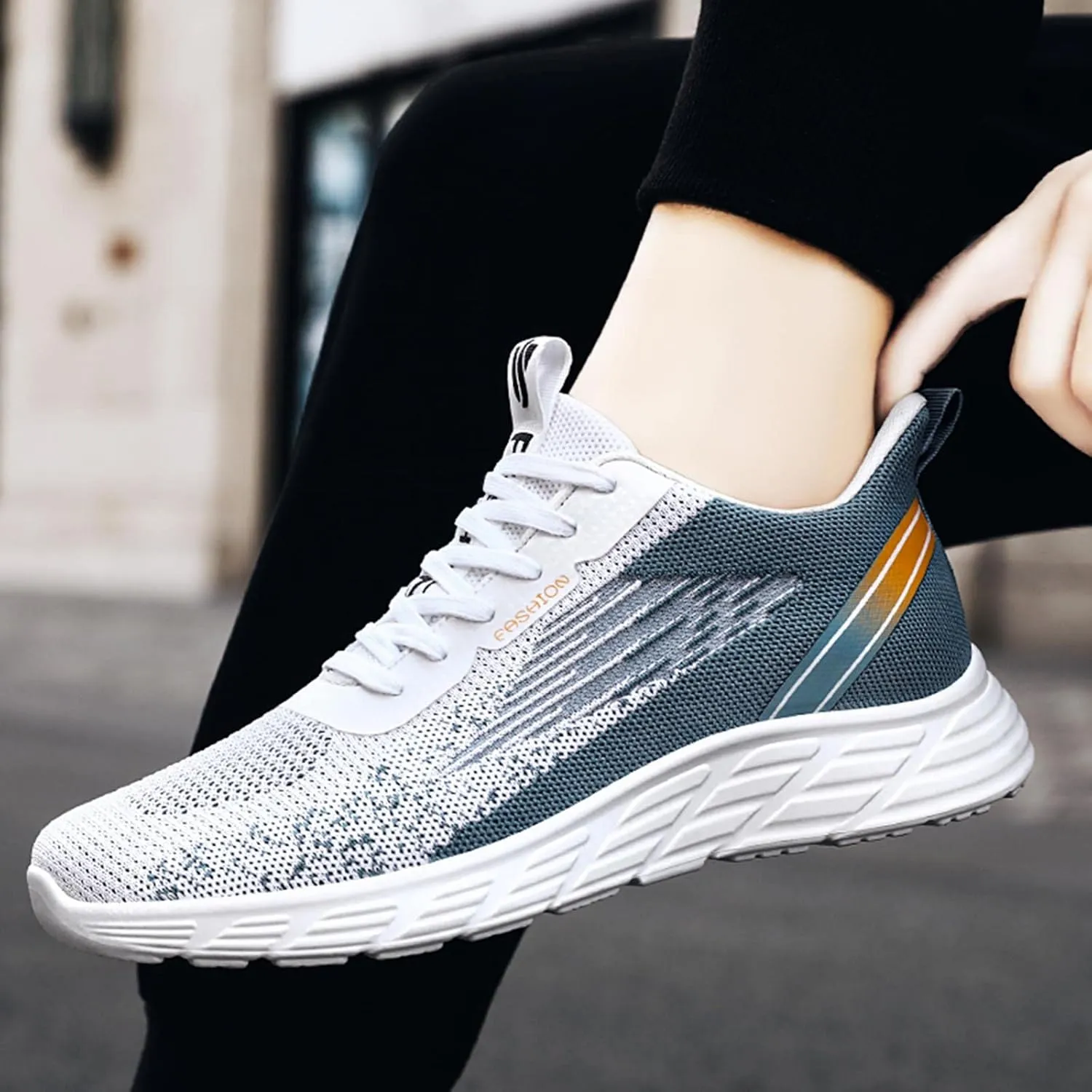 Mens Walking Shoes Mens Tennis Shoes Slip on Shoe for Men Tennis Shoe for Men Casual Lightweight Sneaker