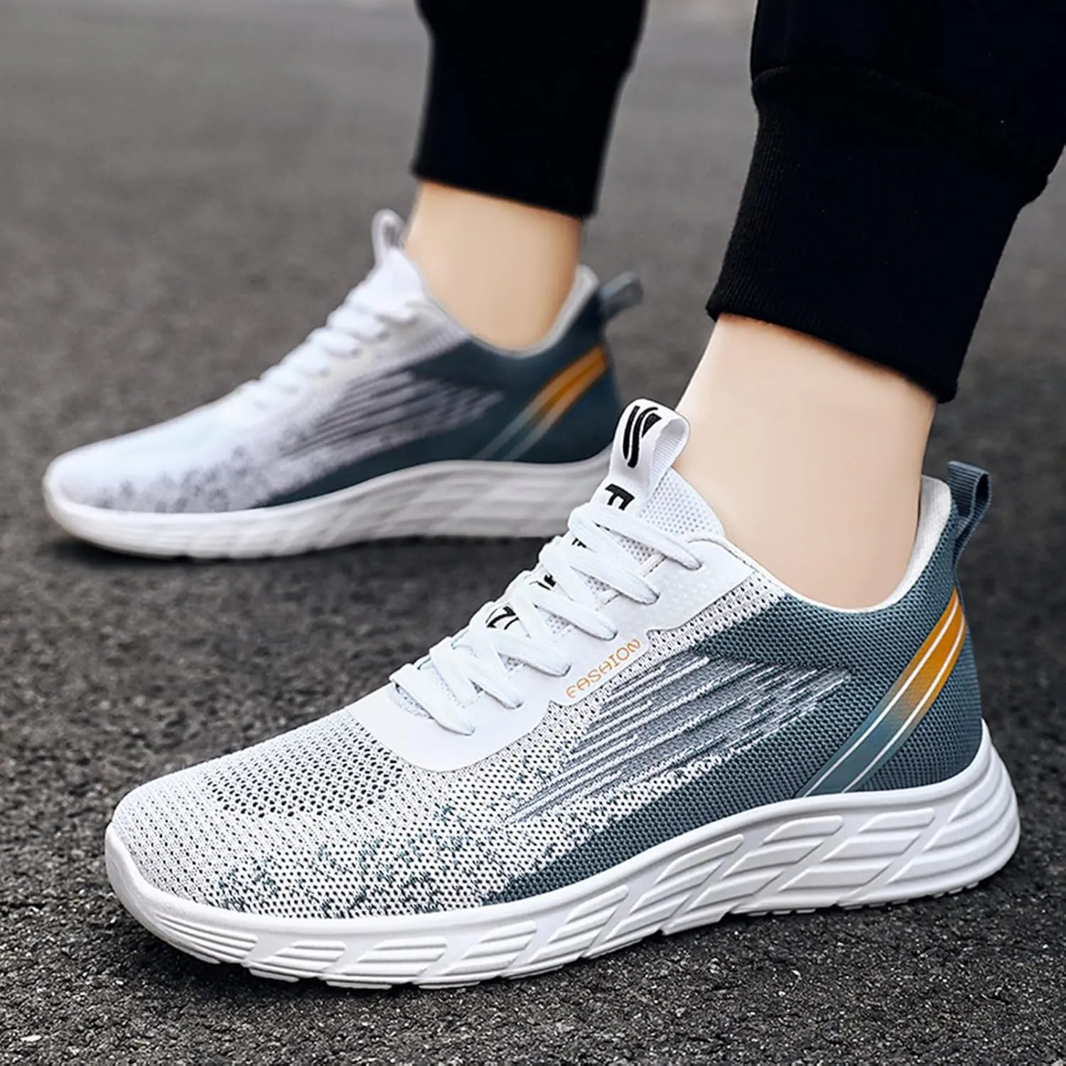 Mens Walking Shoes Mens Tennis Shoes Slip on Shoe for Men Tennis Shoe for Men Casual Lightweight Sneaker