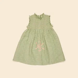 Mia Smock Dress in Wallflower