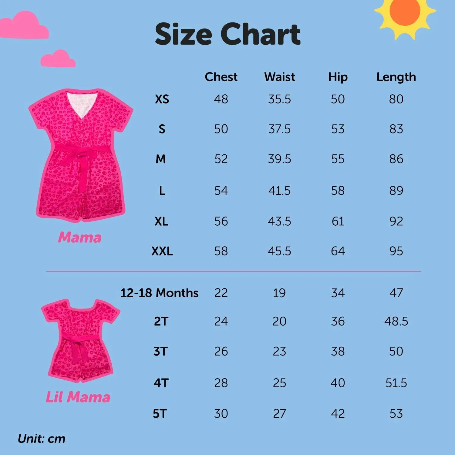 Mommy and Me Romper Short Sleeves Matching Outfits Mother Daughter Cute Jumpsuits Vacation Photoshoot Occasions