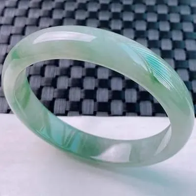 Natural Myanmar Jade 54mm-62mm bracelet exquisite princess bracelet Bangle