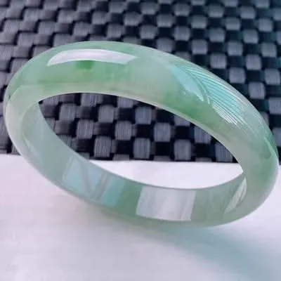 Natural Myanmar Jade 54mm-62mm bracelet exquisite princess bracelet Bangle