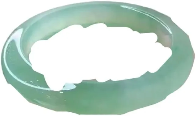 Natural Myanmar -like Bright Oil High Ice Transparent Green Jade Bracelet