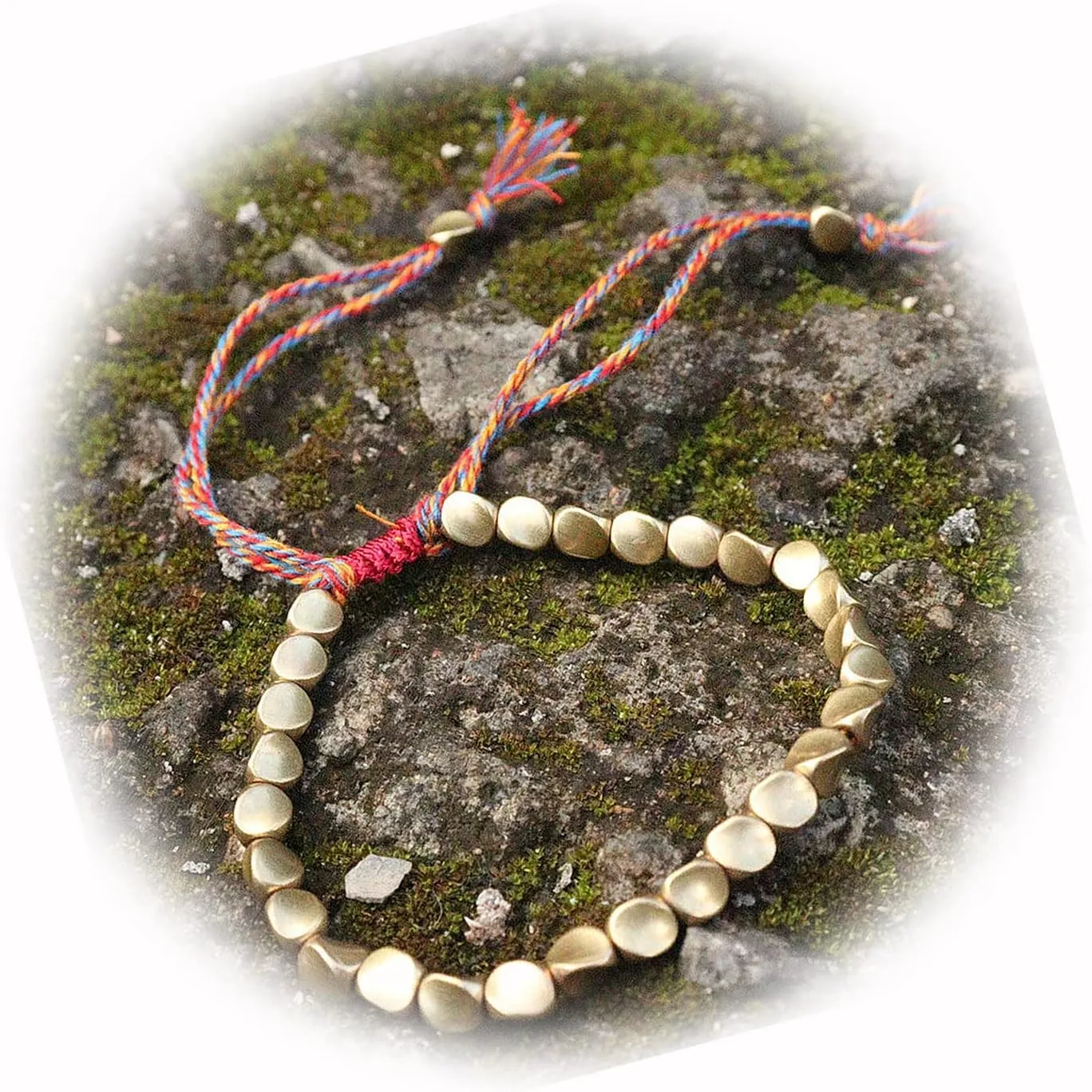 New Handmade Tibetan Copper Bead Rope Bracelet Bangles Unisex Lucky Bracelets Elegant Cute Unique Stunning Pretty jewerly Perfect for Any Occasion BEUTYM00013