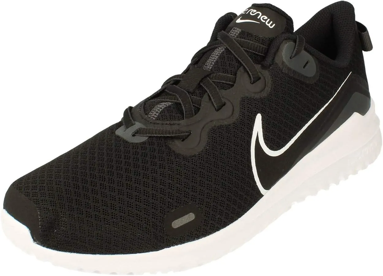 Nike Renew Ride Mens Running Trainers CD0311 Sneakers Shoes (UK 11 US 12 EU 46, Black White Dark Smoke Grey 001)