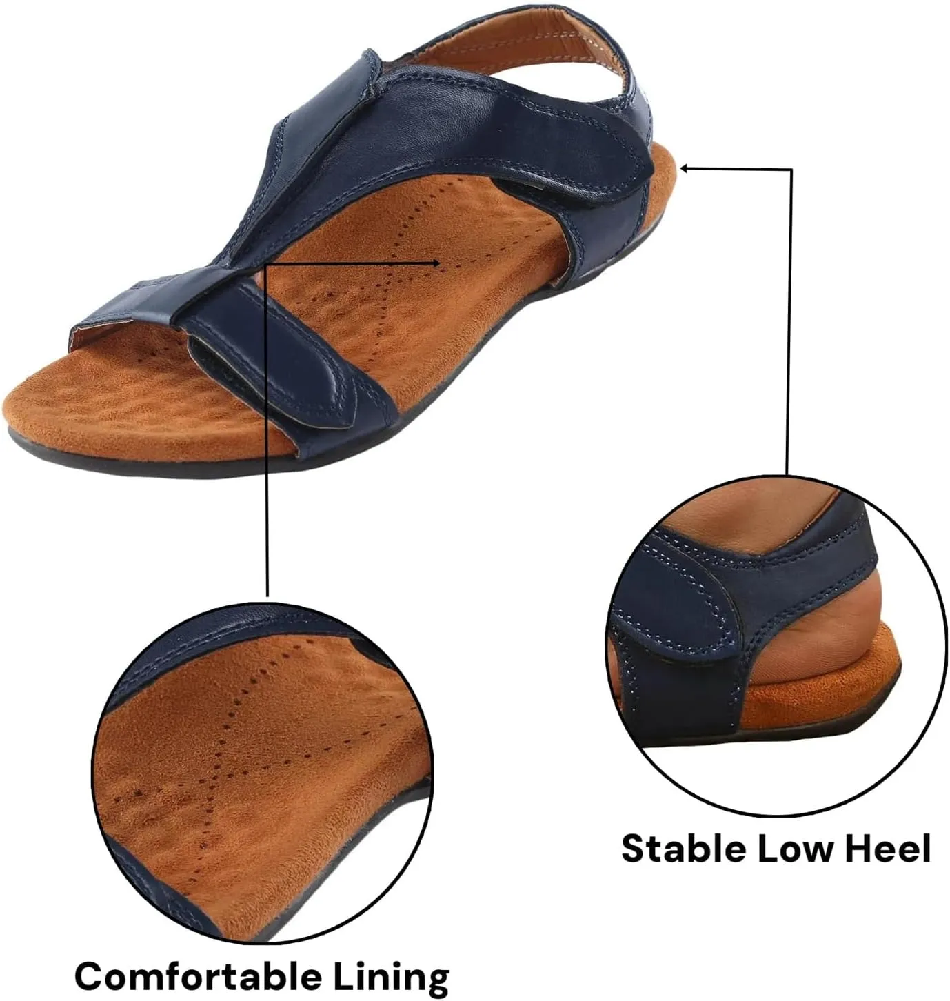 Orthopedic Sandals for Women 2025 Summer Arch Support Sandals Comfortable Beach Orthotic Slippers Fashion T-Strap Flat Sandal Breathable Slip on Slippers All Day Comfort