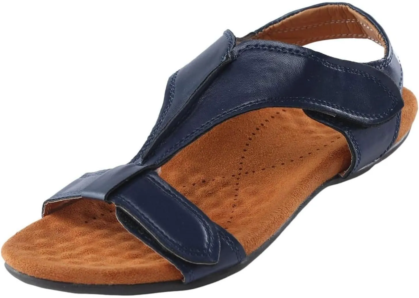 Orthopedic Sandals for Women 2025 Summer Arch Support Sandals Comfortable Beach Orthotic Slippers Fashion T-Strap Flat Sandal Breathable Slip on Slippers All Day Comfort