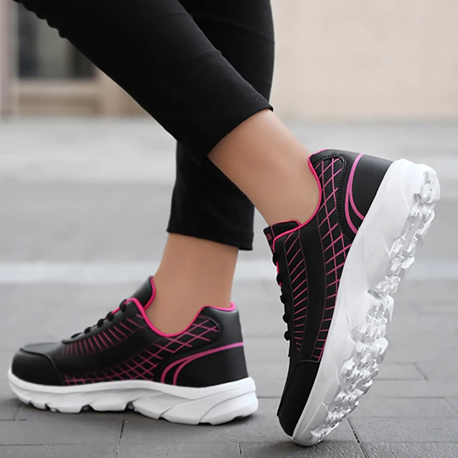 Orthopedic Walking Shoes for Swollen Feet Women Slip On Sneakers with Arch Support Comfortable Casual Loafers Plantar Fasciitis Foot Pain Relief