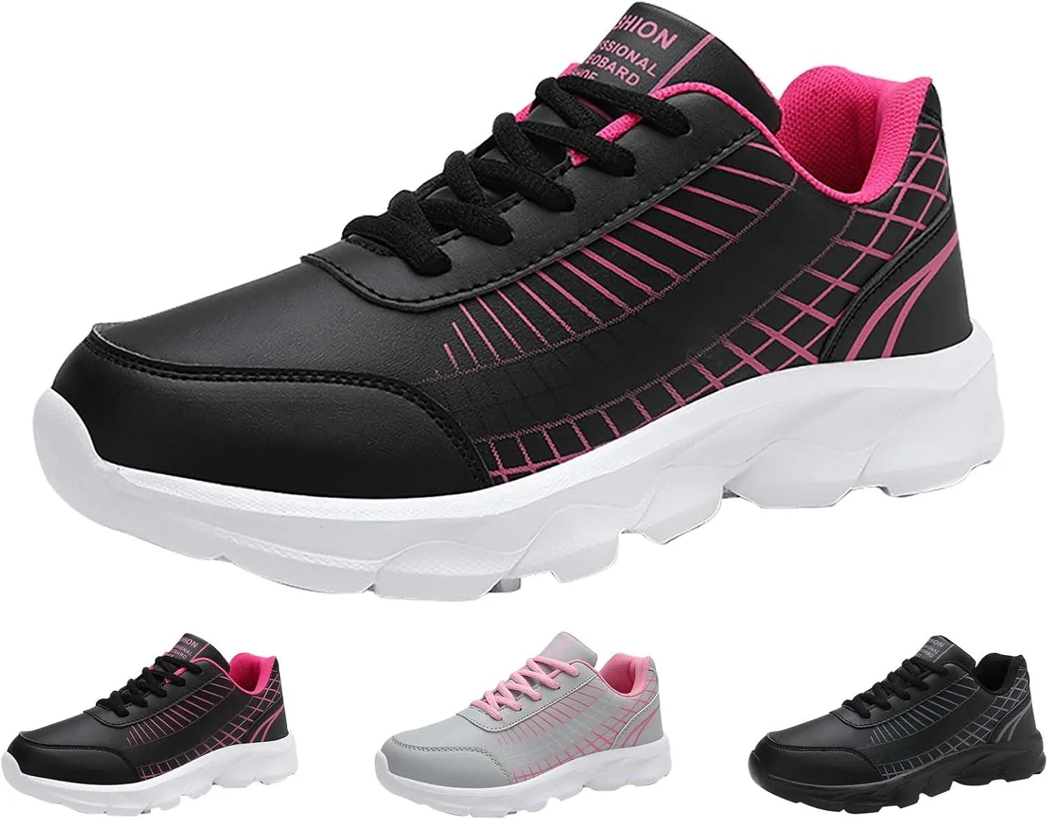 Orthopedic Walking Shoes for Swollen Feet Women Slip On Sneakers with Arch Support Comfortable Casual Loafers Plantar Fasciitis Foot Pain Relief